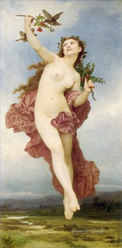 Desnudo Painting - Le Jour William Adolphe Bouguereau desnudo